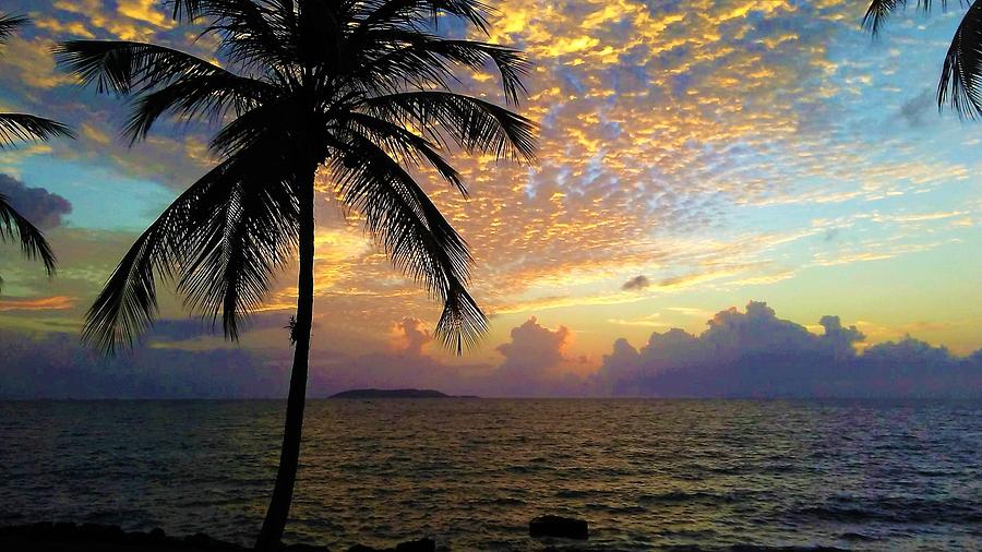 Puerto Rico Photograph - Sunrise in Fajardo, Puerto Rico by Ron Bartels Puerto Rico Photograph - Sunrise in Fajardo, Puerto Rico by Ron Bartels