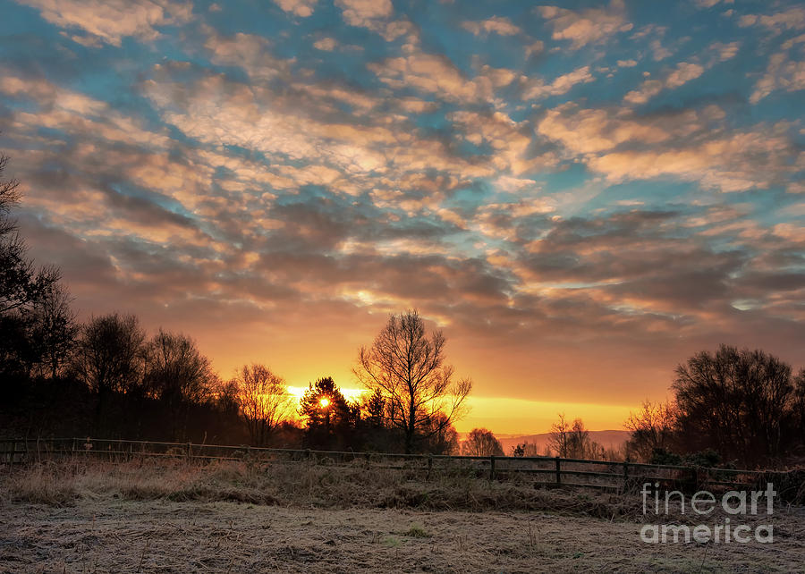 Sunrise in Harden Photograph by Mariusz Talarek