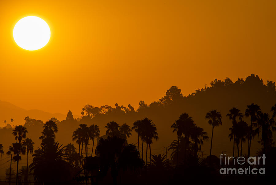 Los Angeles Photograph - Sunrise in Los Angeles by Art K
