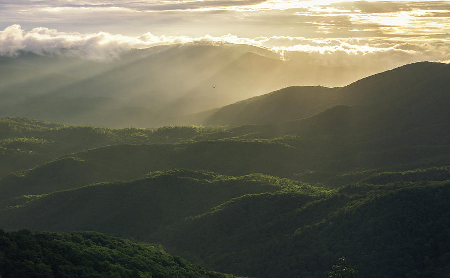 Sunrise in North Georgia Mountains 4 Photograph by Andrea Anderegg