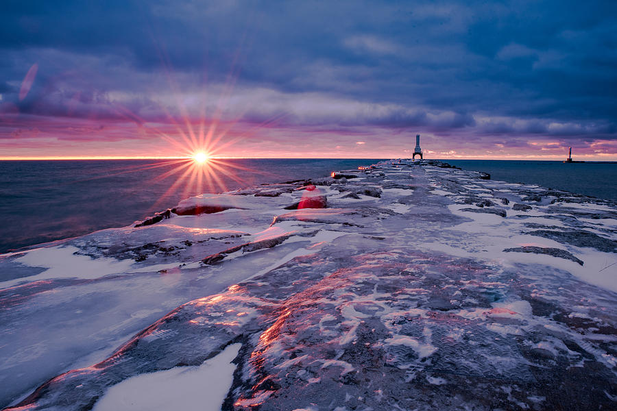 Sunrise in Port Washington by Edward Deiro Sunrise in Port Washington by Edward Deiro
