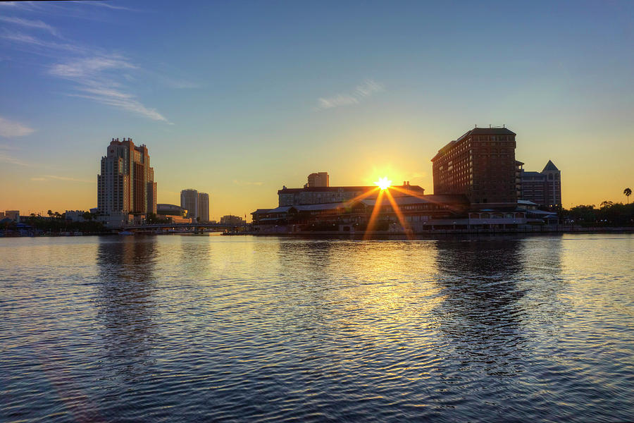 Sunrise In Tampa Photograph