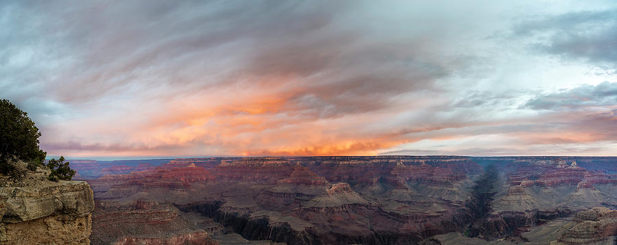 Sunrise In The Canyon Photograph