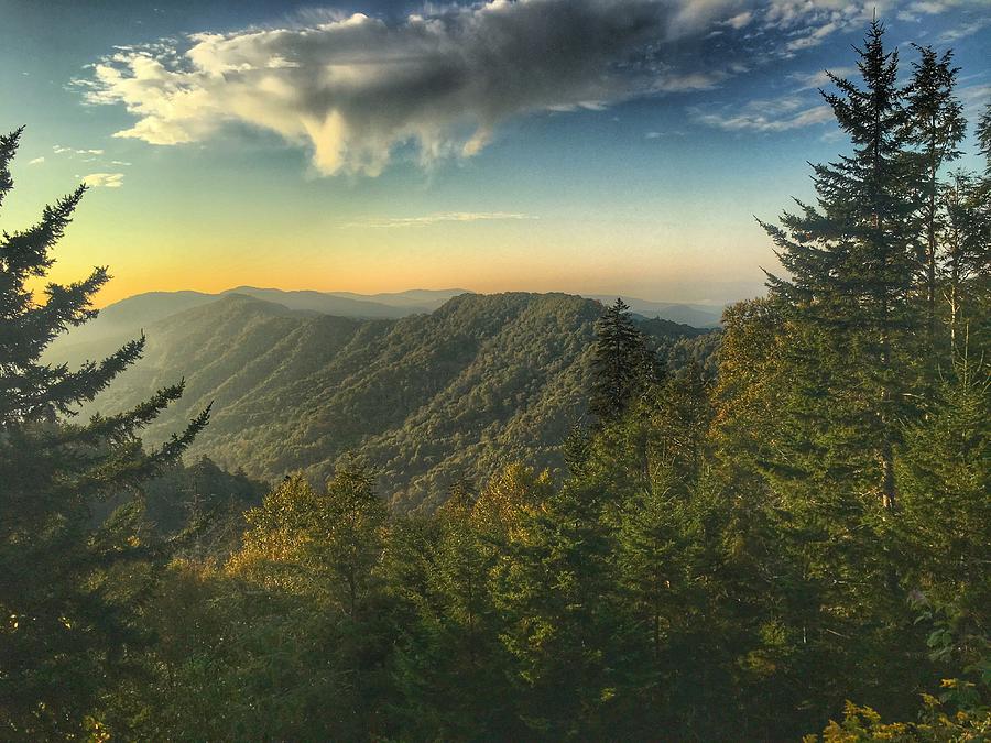 Sunrise In The Smoky Mountains Photograph by Carol Mellema - Fine Art ...