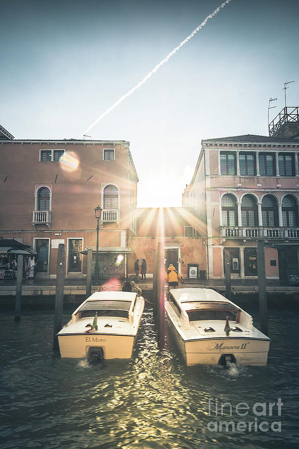 Sunrise in Venice Photograph by Marina Usmanskaya
