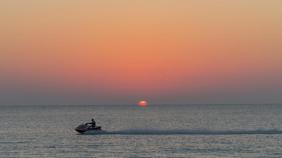 Sunrise Jet Ski Delray Beach Florida Photograph by Lawrence S Richardson Jr