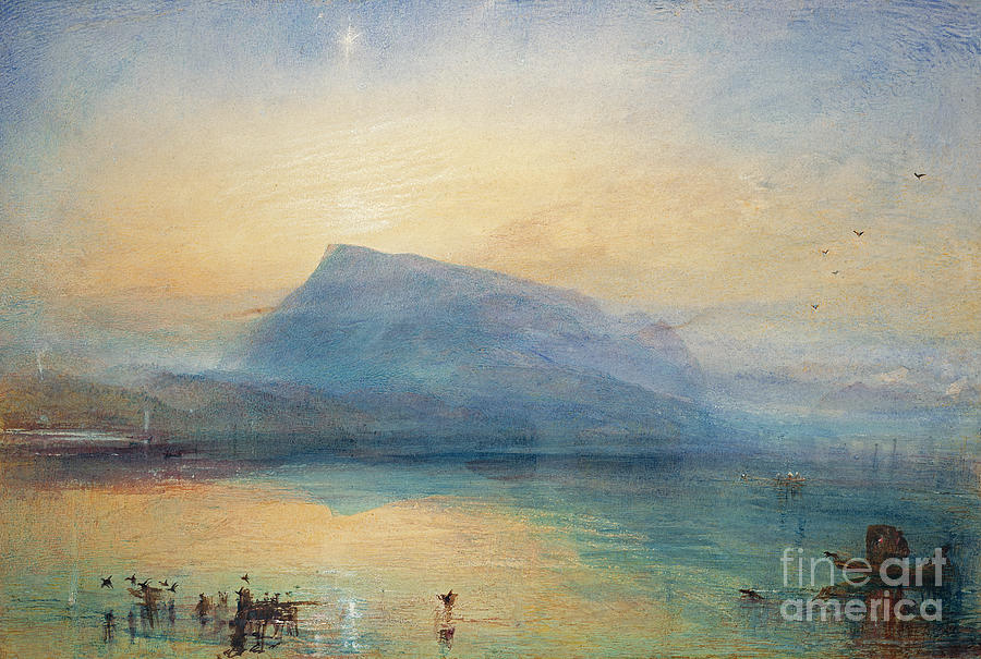 Landscape Painting - Sunrise by Joseph Mallord William Turner