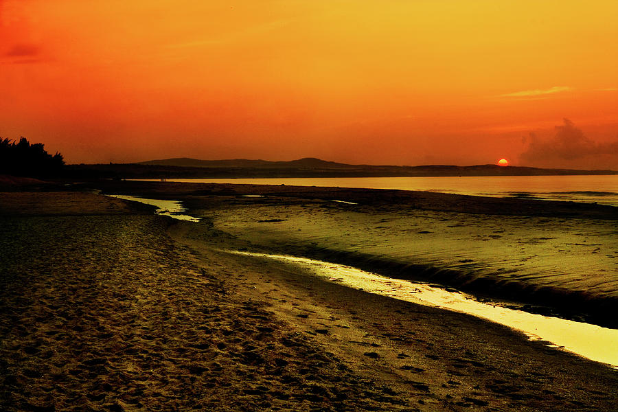 Beach Photograph - Sunrise by Julayne Luu