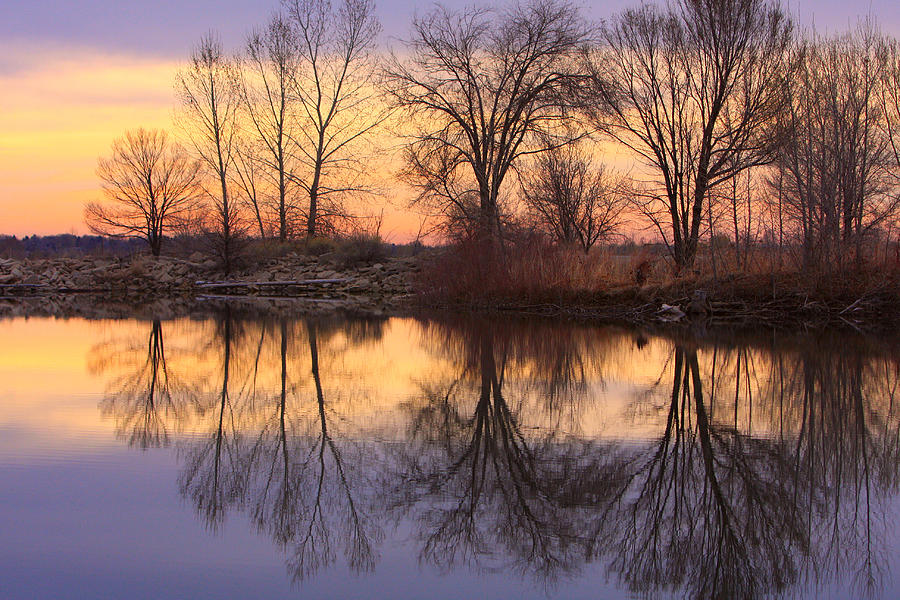 Sunrise Lake Reflections Photograph by James BO Insogna