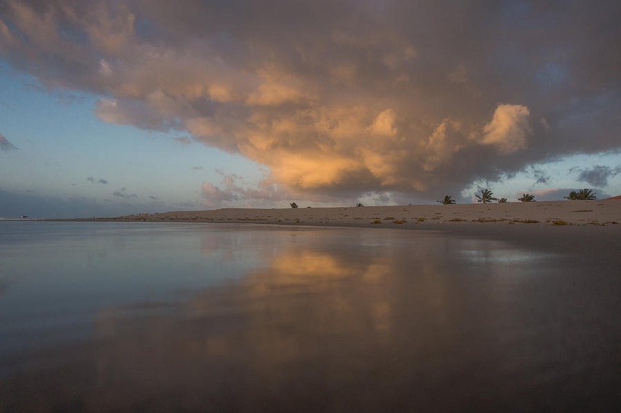Sunrise Low Cloud Delray Beach Florida Photograph by Lawrence S Richardson Jr