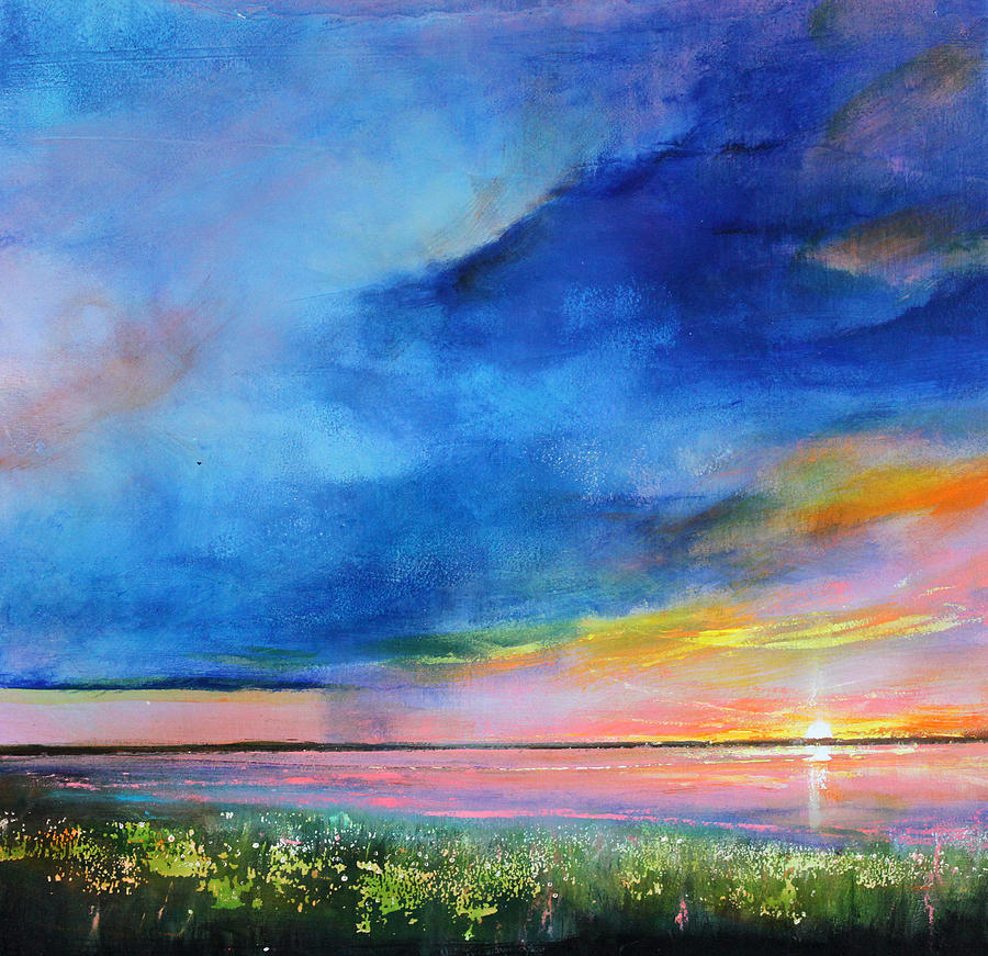Sunset Painting - Sunrise Magic by Toni Grote