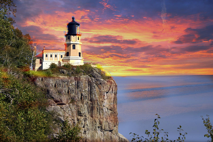 Lighthouse Photograph - Sunrise by Marty Koch