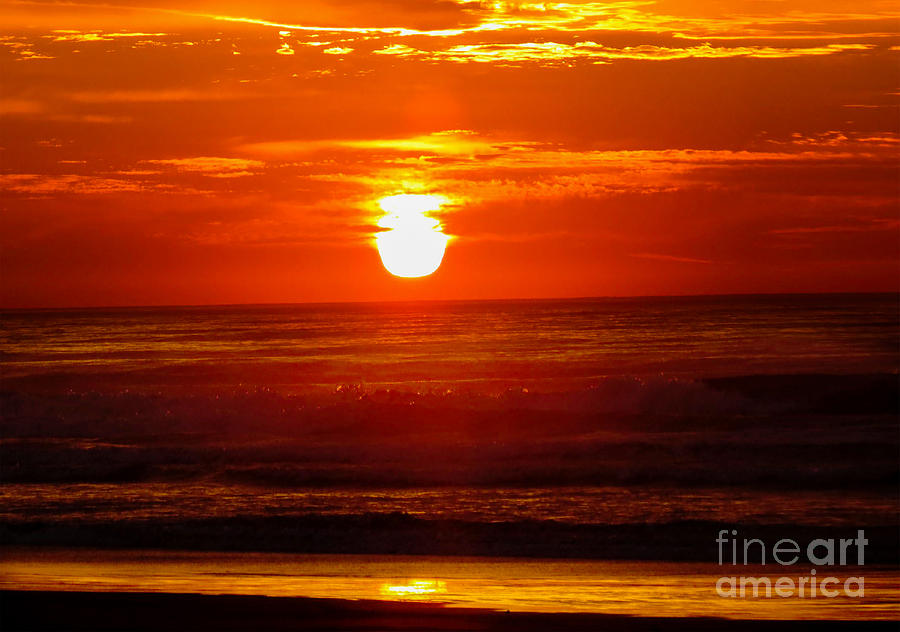 Sunrise Mongagua Photograph by Metaphor Photo