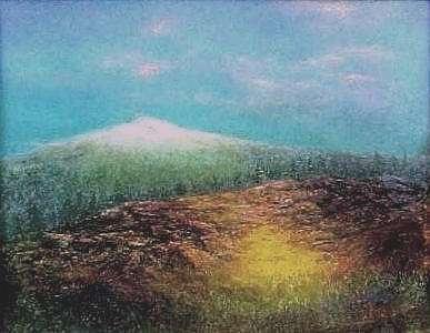 Sunrise Painting - Sunrise Mt. Washington by Brian Higgins Sunrise Painting - Sunrise Mt. Washington by Brian Higgins