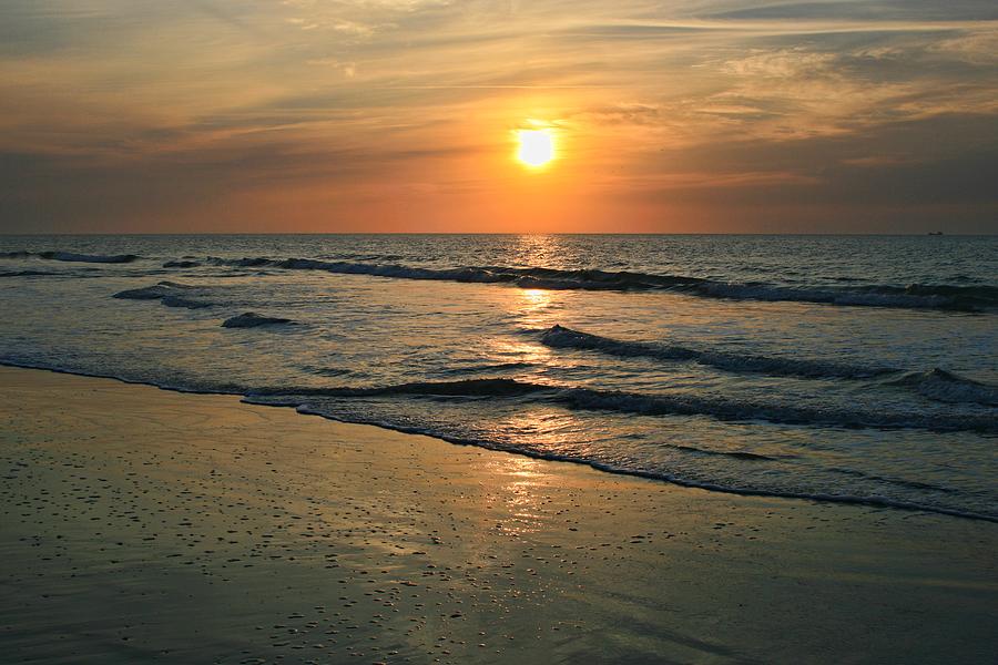 Sunrise Myrtle Beach Photograph by Scott Wood