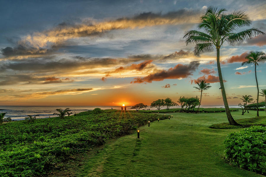 Sunrise Nukolii Beach Kauai Hawaii 7R2_DSC4747_01132018 Photograph by Greg Kluempers