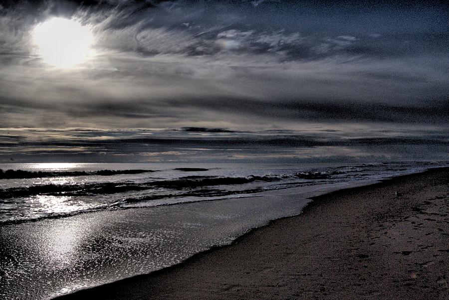 Beach Photograph - Sunrise Ocean City, Maryland by Wayne Higgs
