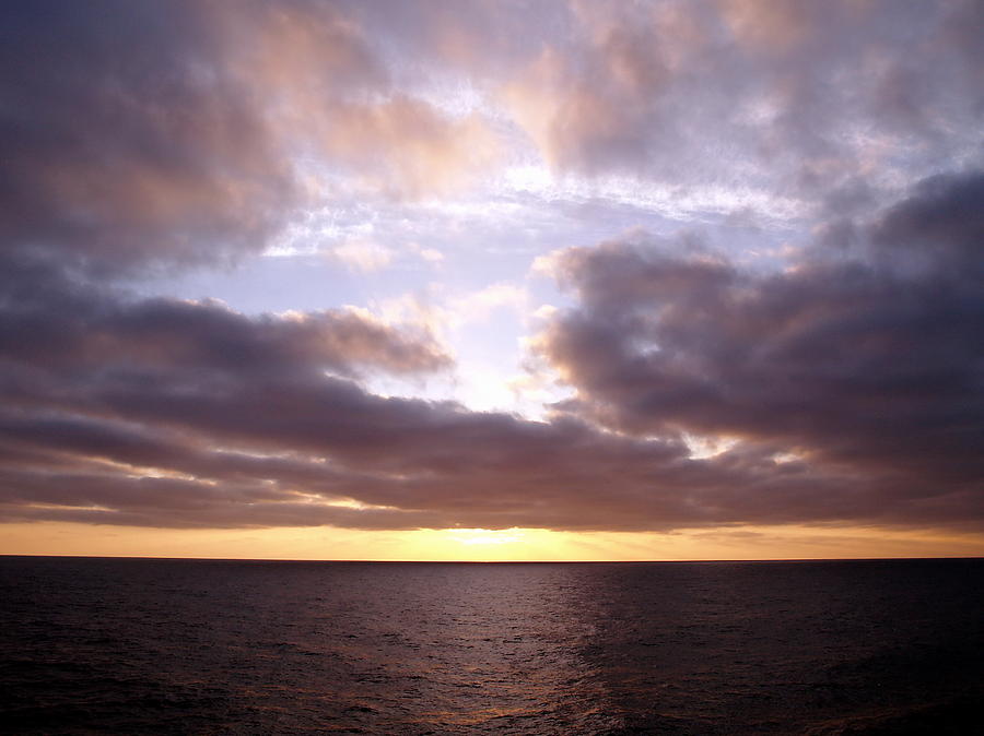 Sunrise on Alaskan Gulf Photograph by Richard Thomas