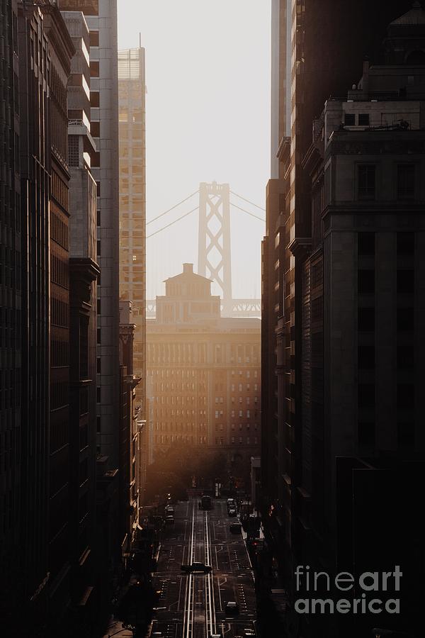 Sunrise on California Street Photograph by JR Photography