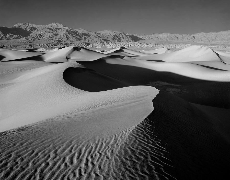 2A6856-BW-Sunrise on Death Valley  Photograph by Ed  Cooper Photography