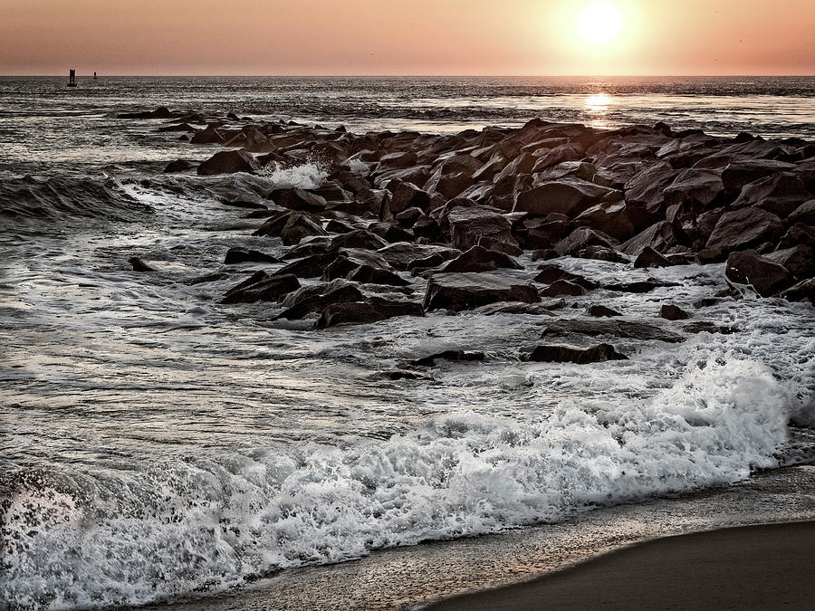 Sunrise on Delaware Coast Photograph by David Kay