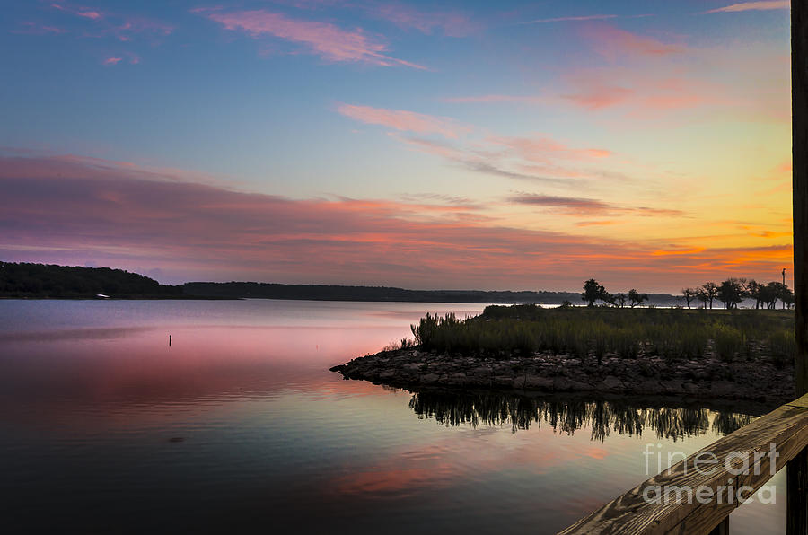 Sunrise On Lake Brownwood Photograph