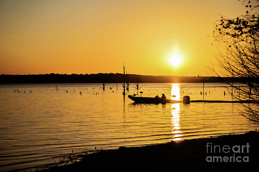 Sunrise on Lake Fork Photograph by Scott Pellegrin