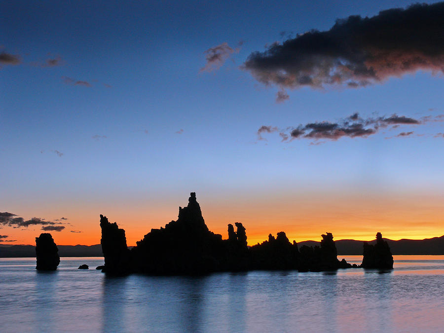 Nature Photograph - Sunrise on Mono Lake by Dave Sribnik