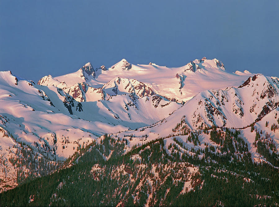 1M4120-Sunrise on Mt. Olympus  Photograph by Ed  Cooper Photography