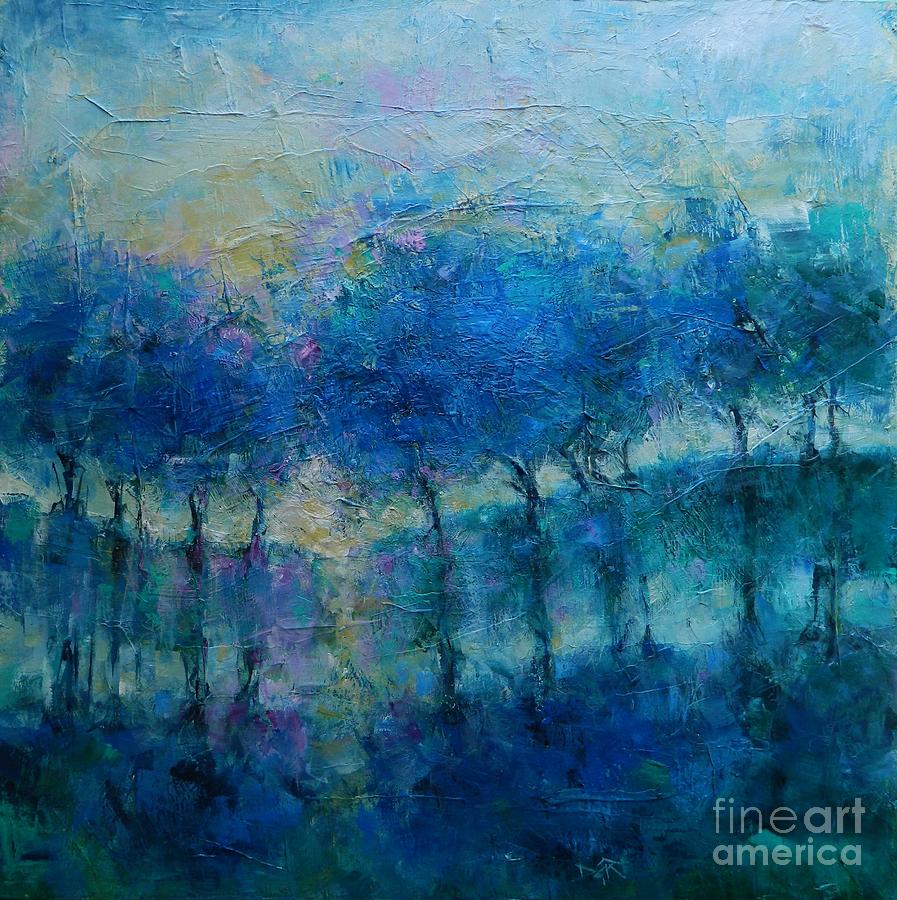 Sunrise on the Blue Ridge Painting by Dan Campbell