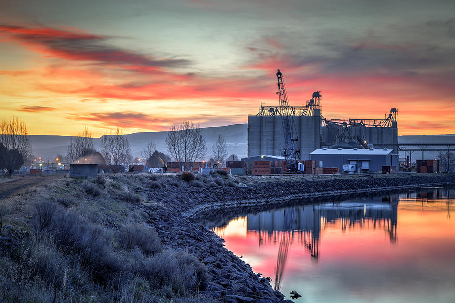 Sunrise on the Clearwater River Photograph by Brad Stinson