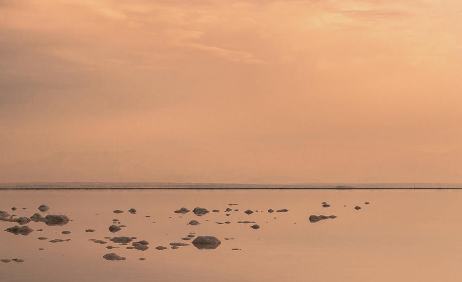Sunrise on the Dead Sea-2 Photograph by Sergey Simanovsky