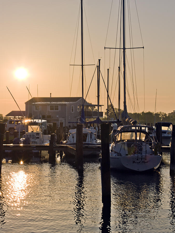 Sunrise on the Eastern Shore of Maryland Photograph by Brendan Reals