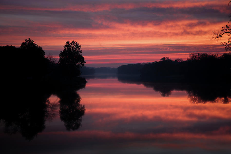 Sunrise On The Maumee  Photograph by Michael Arend