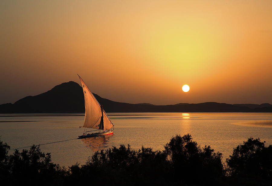Sunrise on the Nile Photograph by Armando Picciotto