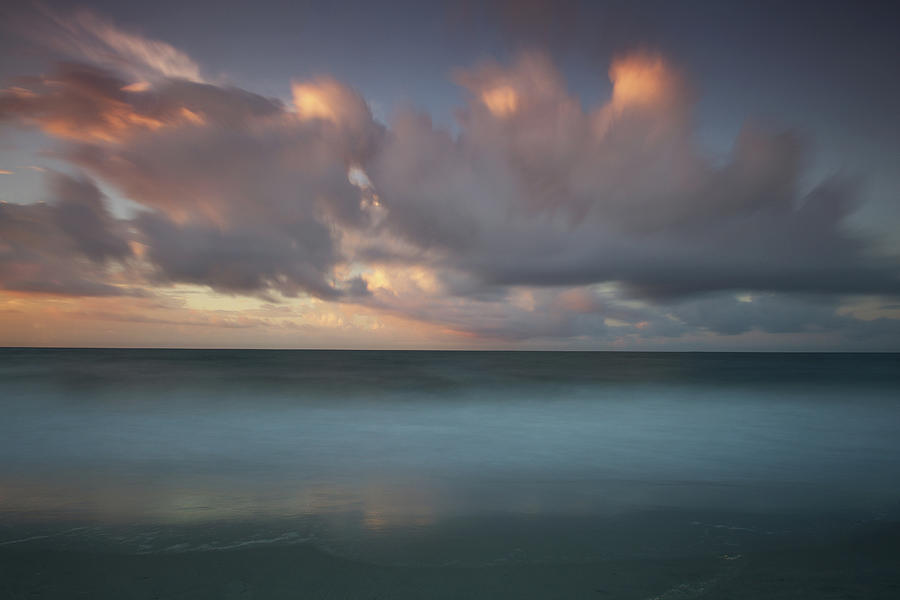 Landscape Photograph - Sunrise on the Ocean by Mike Deutsch
