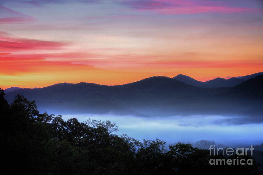 Sunset Photograph - Sunrise on the Parkway by Todd Bielby