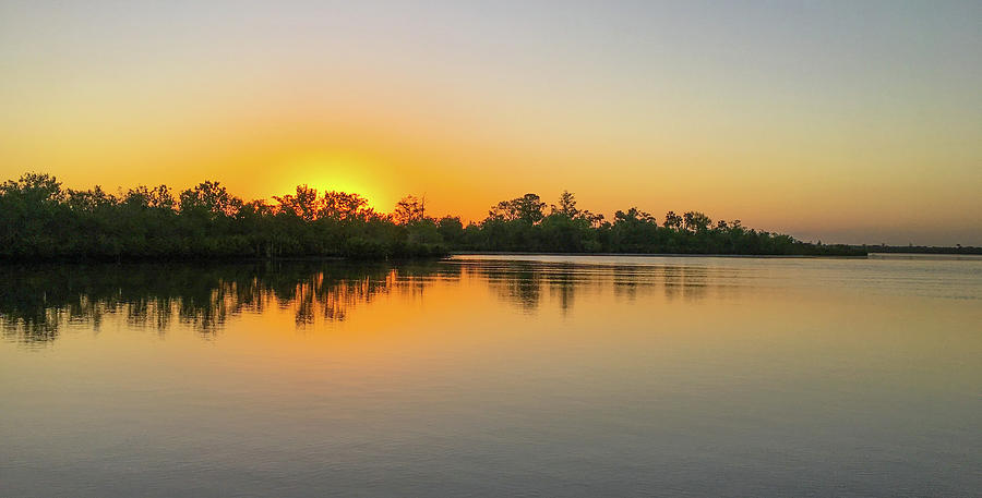 Sunrise On The Peace River Photograph by John Black