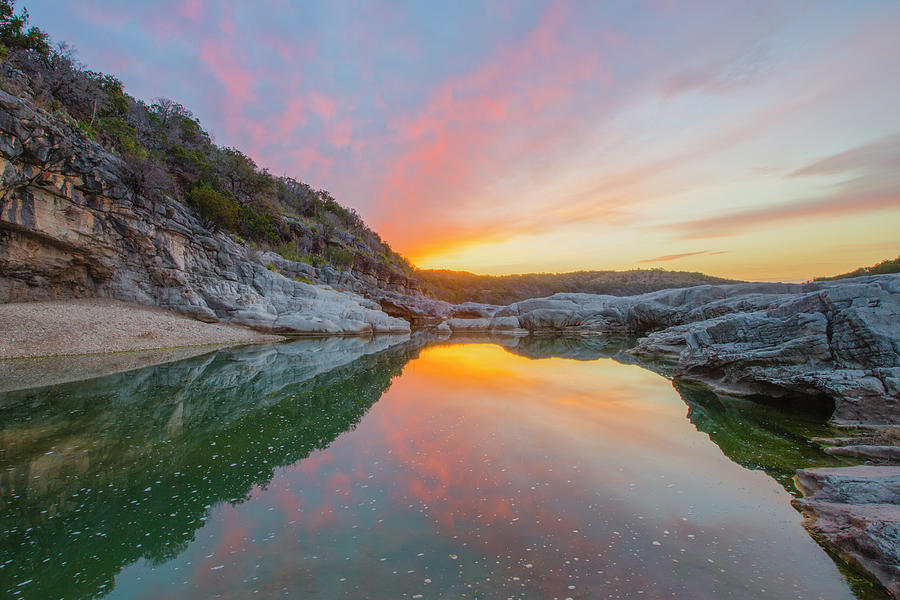 Sunrise On The Pedernales River Texas Hill Country 2 Photograph By Rob Greebon Pixels 8789