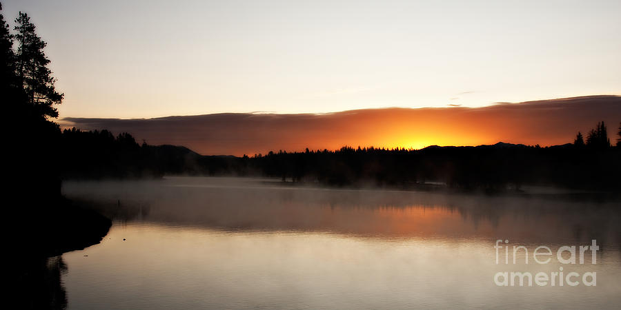 Sunrise On The Yellowstone Photograph by Lana Trussell