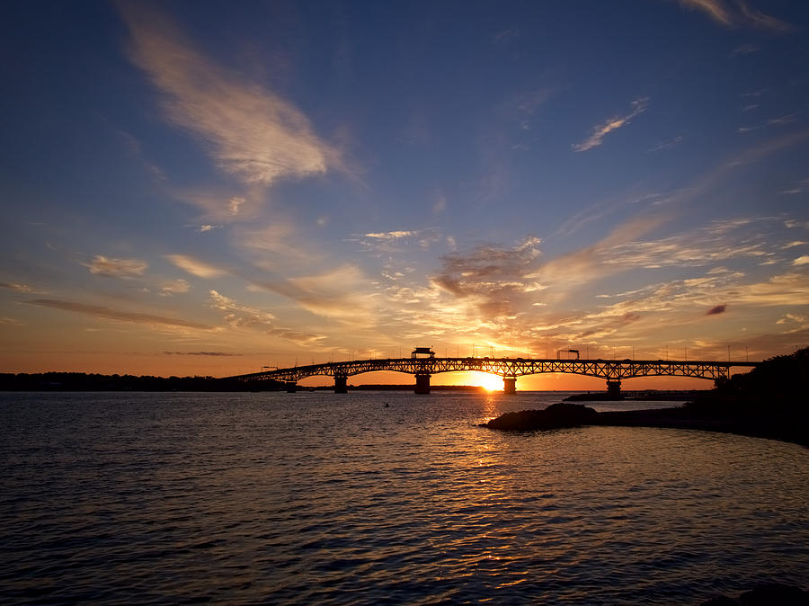 Sunrise on the York River Photograph by Rachel Morrison