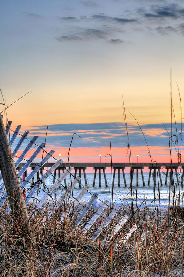 Sunset Photograph - Sunrise on Wrightsville Beach by JC Findley