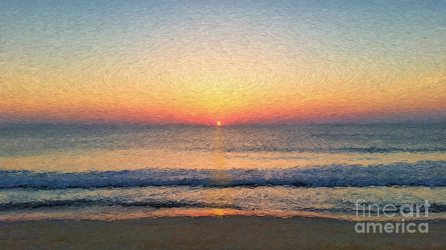 Sunrise Outer Banks OBX Photograph by Jeff Breiman
