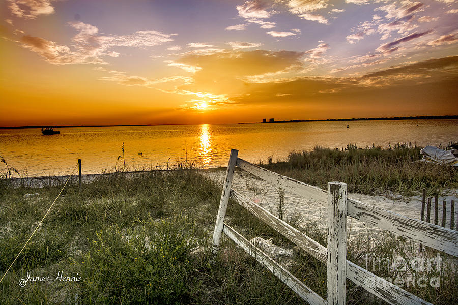 Sunrise over Gulf Bay Photograph by Metaphor Photo