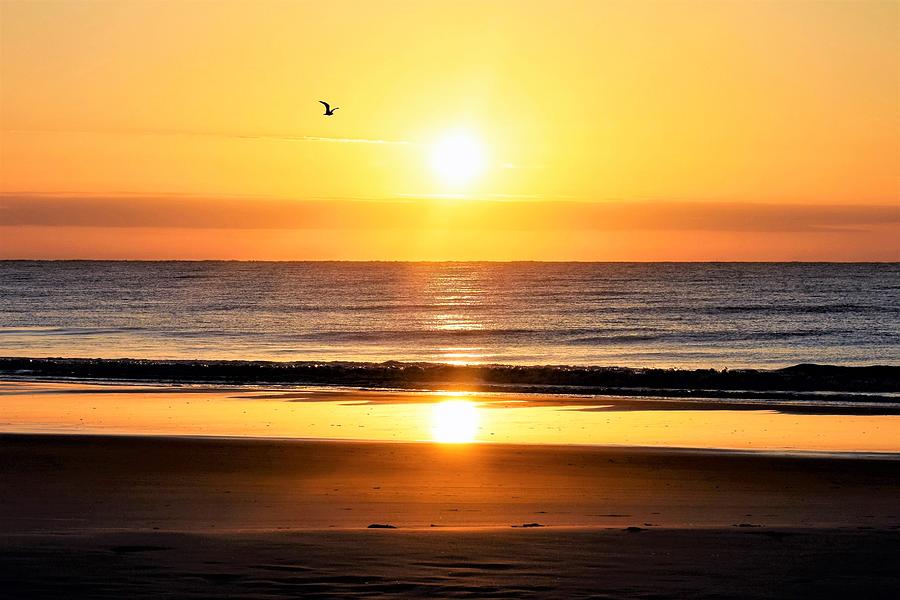 Sunrise over Hilton Head Photograph by Mary Ann Artz