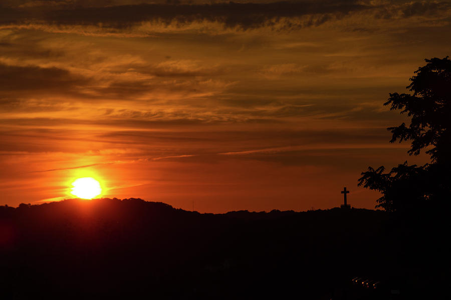 Sunrise Over Holy Land, Waterbury, Connecticut Photograph