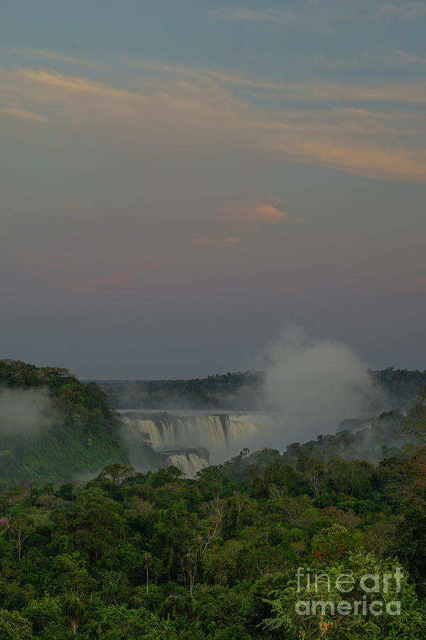 Sunrise Over Iguazu Photograph by Brian Kamprath