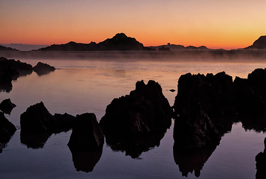 Sunrise over Isla Playa, Spain Photograph by Shirley Mitchell