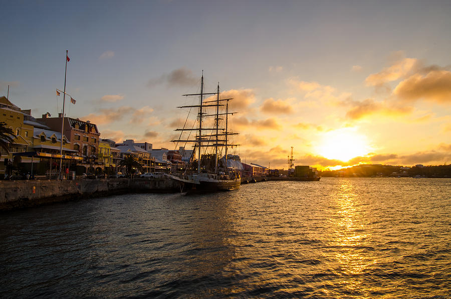 Sunrise over Lord Nelson Photograph by Jeff at JSJ Photography