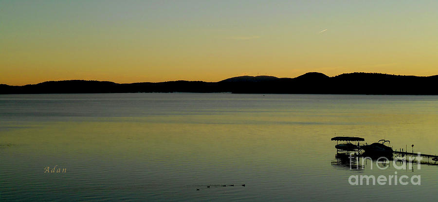 Sunrise Over Mallets Bay Panorama - Six v1 Photograph by Felipe Adan Lerma